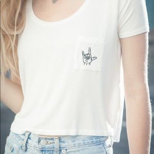 OLD SCHOOL BRANDY MELVILLE TEE